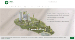 Desktop Screenshot of epea.com