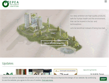 Tablet Screenshot of epea.com